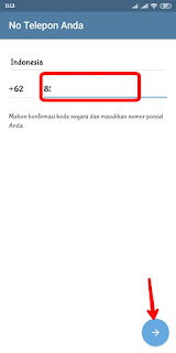 Cara buat akun telegram