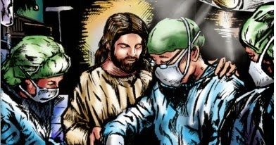 Kaelcatures: Surgeon Jesus