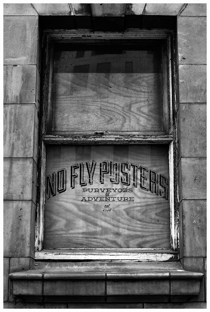 type, font, text, no fly posters, ancoats, traditional, vintage, grunge, worn down, graphics, graphic design, sign paint, sign, shop, glass, street signs, re-design, manchester, urbex, 