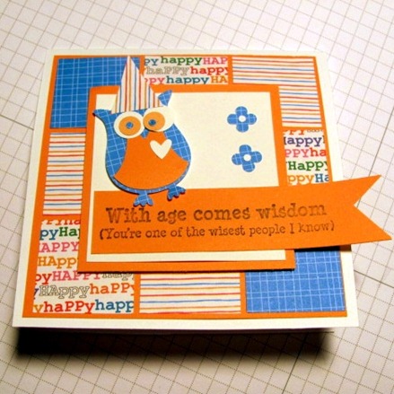 Birthday card for Marty  March 2012