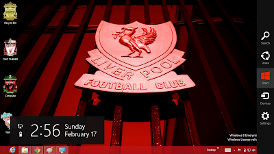 2013 Liverpool Fc Windows 7 And Windows 8 Theme