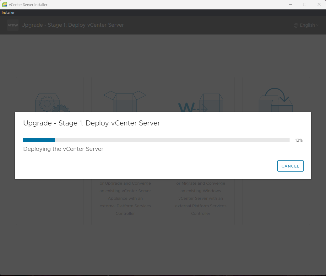 Deploy vCenter Server