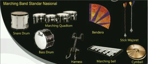 Harga alat musik drumband