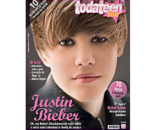 The Scariest Justin Bieber Magazine Cover Ever. What the hell?