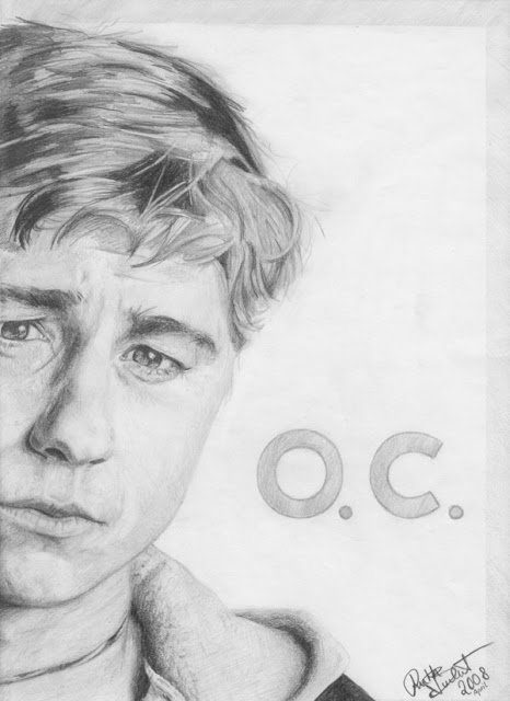 ryan atwood oc pencil drawling amelieme artist