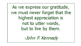 Appreciation Quotes