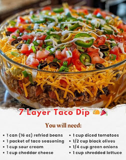 7 Layer Taco Dip