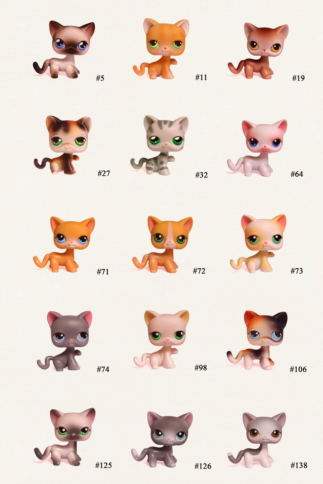 toys and toys LPs Shorthair Cats Numbers | 1067 x 1600