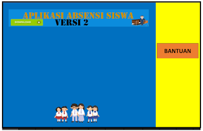 Aplikasi Absensi Plus Grapik Siswa Excel Versi Terbaru