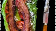 BLT Lettuce Wraps: THE BEST Late Summer Meal