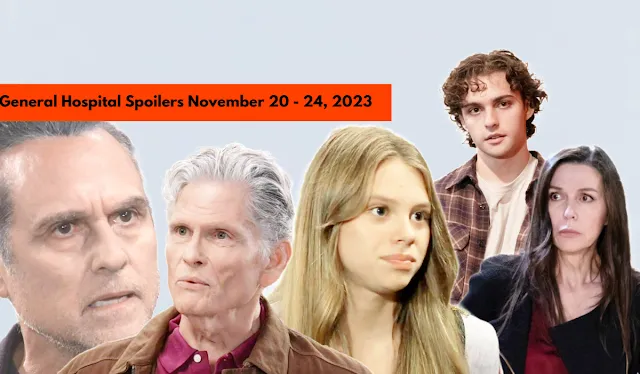 General Hospital Spoilers news November 20 - 24, 2023