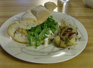 Fish Po'Boys w/ Homemade Tartar Sauce