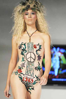 Body Art fashion show Bullet 4 Peace