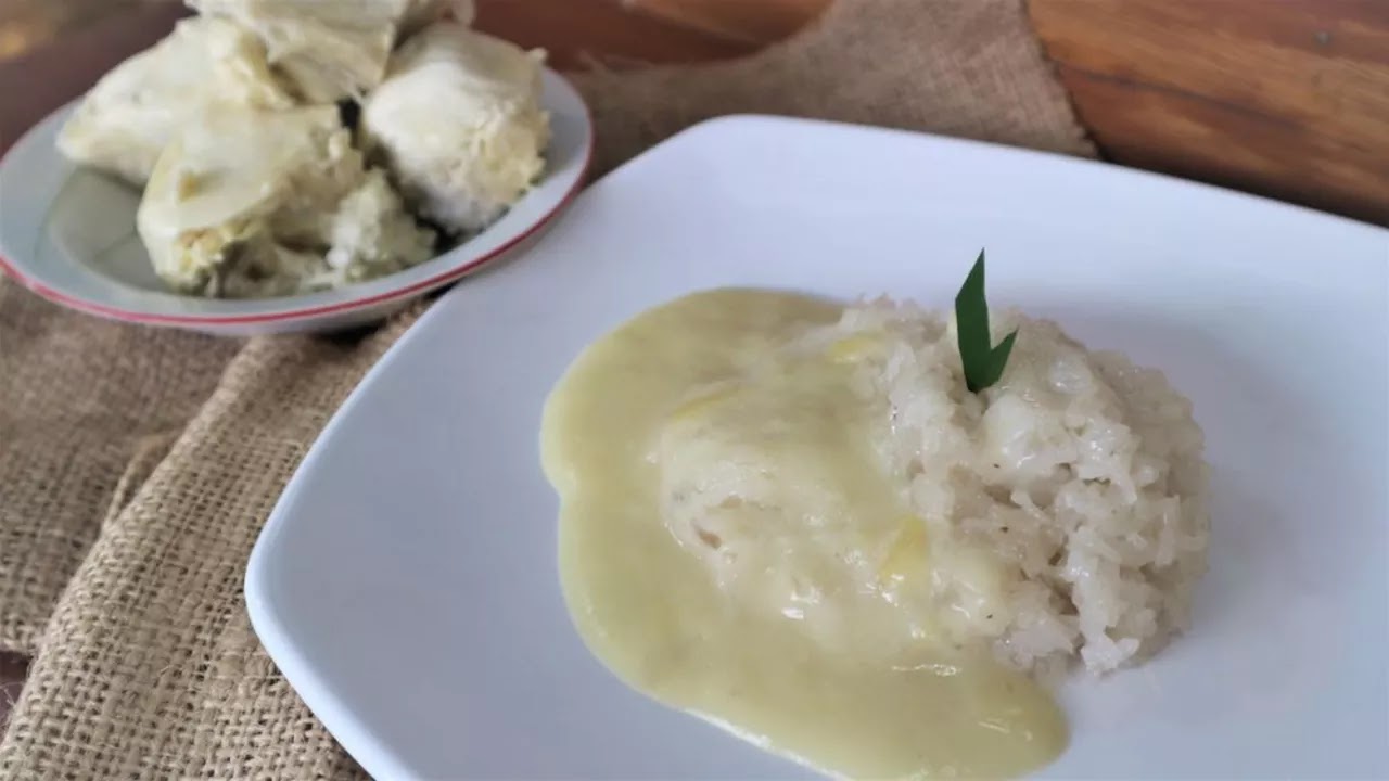 Ketan Duren Lumer, Cocok Buat Jualan Di Musim Durian