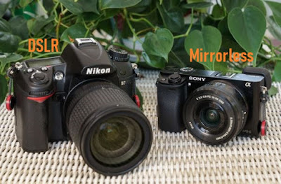 Perbedaan Kamera DSLR dan Kamera Mirrorless