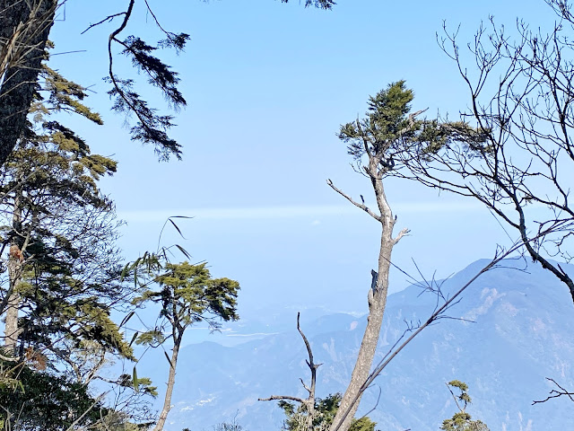 治茆南峰看日月潭