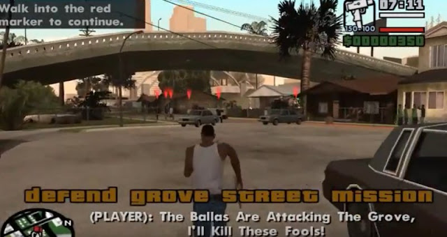 Grove Sreet Gang Season 1- 5 Missions Pack Android Mobile Gtaam
