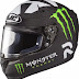 HJC Helmets Ben Spies Replica Monster II Graphic RPHA 10 Full Face Helmet (Matte Black, Medium)