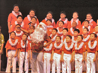 Hawaiian Santa Hula