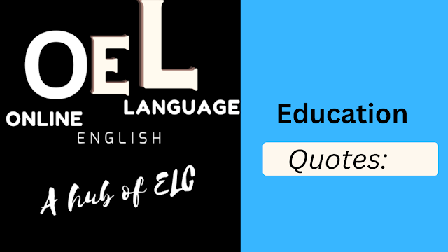 what is education quote