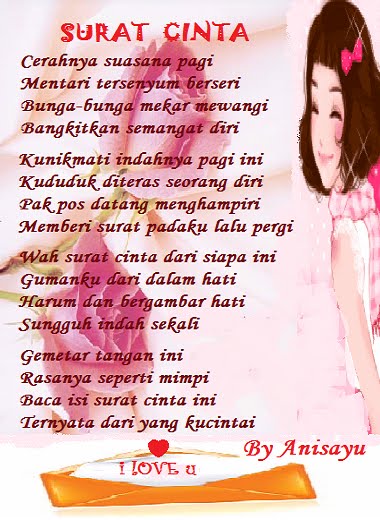 PUISI CINTA BY ANISAYU: Surat Cinta