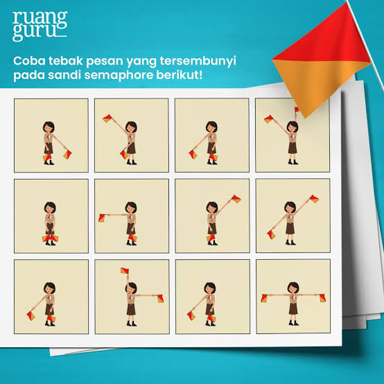 lomba membaca sandi semaphore