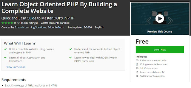 Learn-Object-Oriented-PHP-By-Building-a-Complete-Website