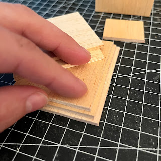 cutting an opening into the front