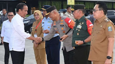 Presiden Jokowi Resmikan Inpres Jalan Daerah di Lombok Senilai Rp211 Miliar