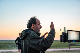 Director Luca Guadagnino on the set of BONES AND ALL, a Metro Goldwyn Mayer Pictures film.