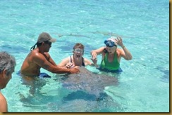 Encounter with a sting ray