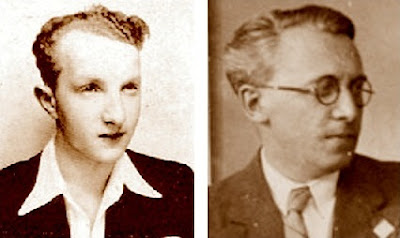 Los ajedrecistas Alexander Koblenz y Victor Kahn