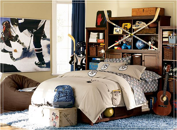 Teen Boys Sports Theme Bedrooms ~ Room Design Ideas