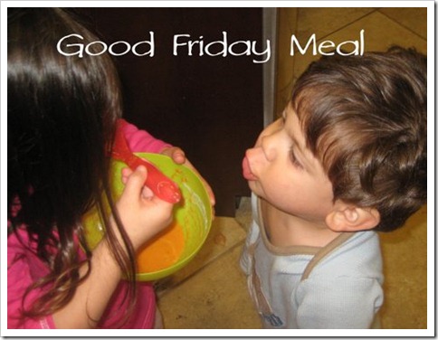 good friday meal