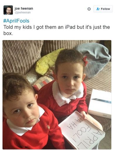 Dad plays Epic April Fool's prank on his kids, the expression on their faces is priceless!