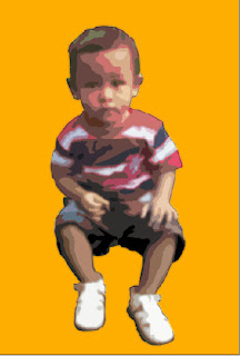 kartun dengan photoshop