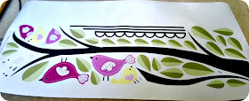 Enchanted Interiors Singing Birds Sticker Sheet
