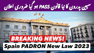 Spain PADRON New Law 2023