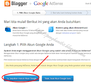 Pasang Google Adsense di Blog Versi Mobile