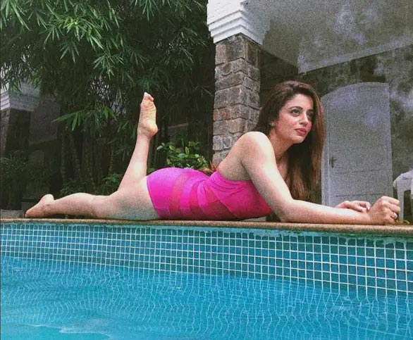 nehha pendse bikini swimsuit actress curvy tv