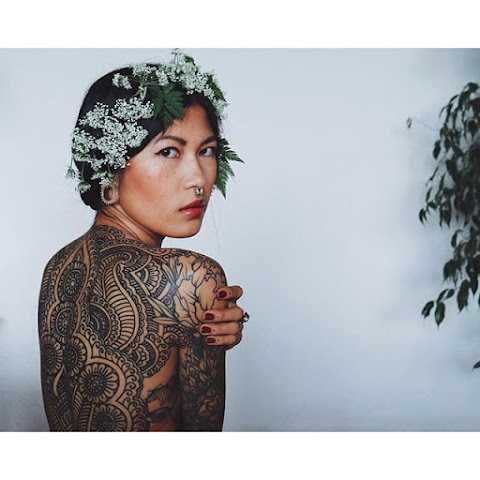 Anh Wisle: The Mystical Beauty of a Tattooed Traveller