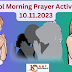 School Morning Prayer Activities - 10.11.2023 
