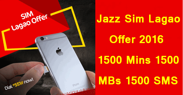 Jazz Sim Lagao offer 2016
