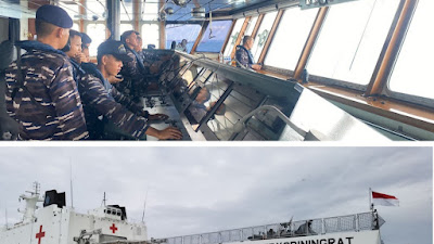 Memasuki Tanah Air, KRI Radjiman Wedyodiningrat-992 Tiba di Batam 