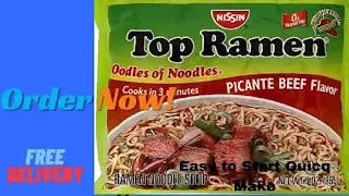 Top Ramen Picante Beef Flavor