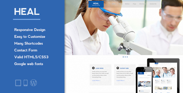 Medical and Health Related WordPress Themes