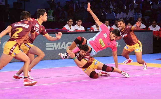 Prokabaddi 2017 Updates | Jaipur Pink Panthers vs UP Yoddhas Review