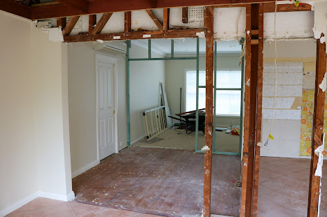 Kitchen Renovation with Structural Steel Beams