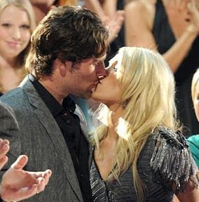 Mike Fisher and Carrie Underwood