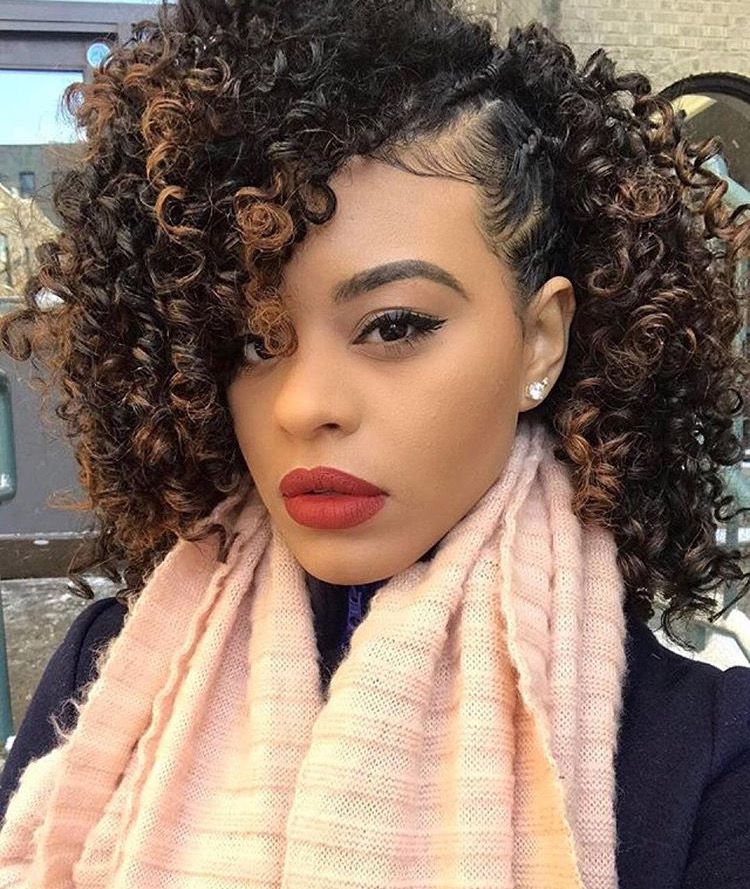 Black Natural Hairstyles For Winter